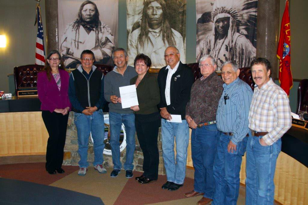 2014 CSKT Dividend Ceremony at the Confederated Salish and Kootenai Tribes Council Chambers in Pablo, Montana.